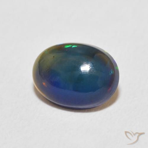 Opala Multicolorido Natural 0.87ct, oval, Opaco