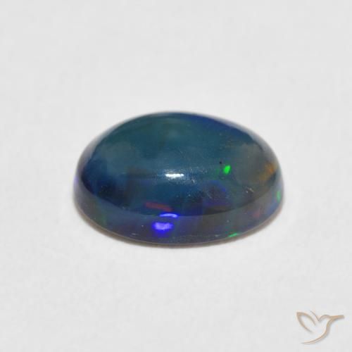 Opala Multicolorido Natural 0.87ct, oval, Opaco