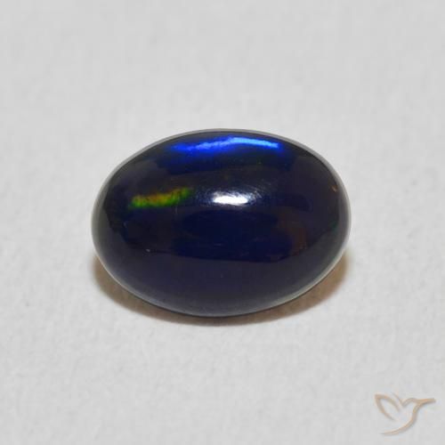 0.35ct Natural Multicolorido Opala, oval, Opaco