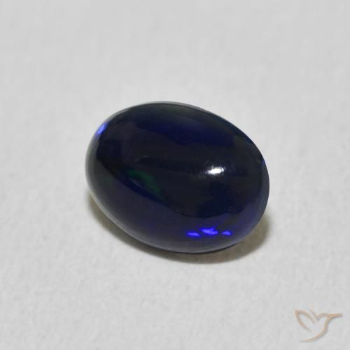Opala Multicolorido Natural 0.35ct, oval, Opaco