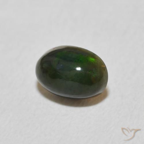 Opala Multicolorido Natural 0.31ct, oval, Opaco