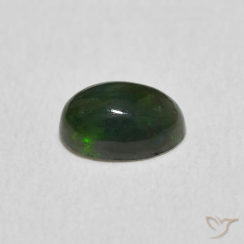 Opala Multicolorido Natural 0.31ct, oval, Opaco