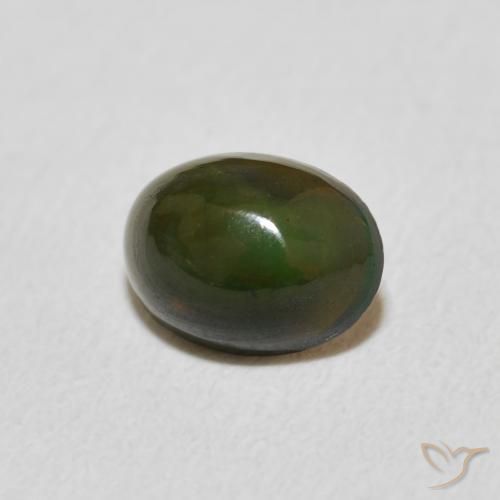 Opala Multicolorido Natural 0.50ct, oval, Opaco