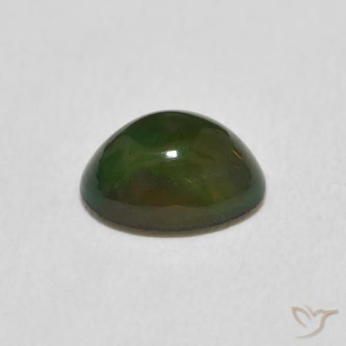 Opala Multicolorido Natural 0.50ct, oval, Opaco