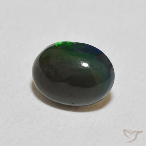 Opala Multicolorido Natural 0.72ct, oval, Opaco