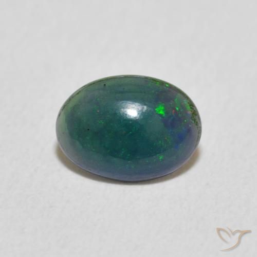 0.27ct Natural Multicolorido Opala, oval, Opaco