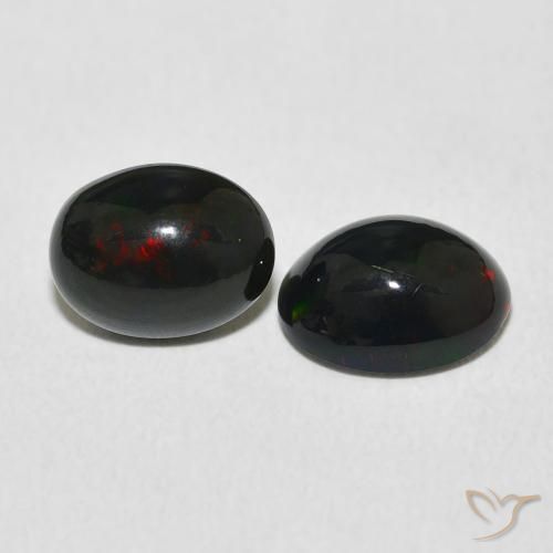 Pedras preciosas de Opala Multicolorido natural de 2.23 ct, oval, Opaco