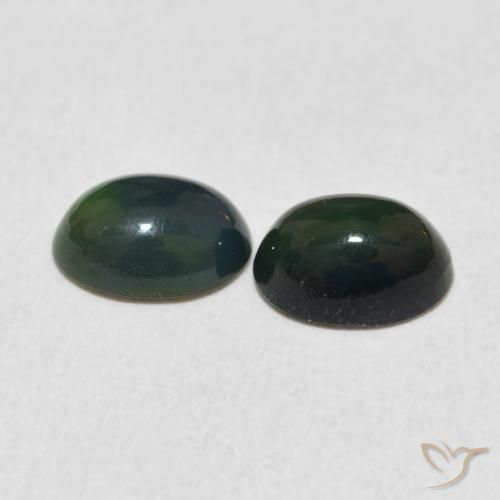 Pedras preciosas de Opala Multicolorido natural de 1.61 ct, oval, Opaco
