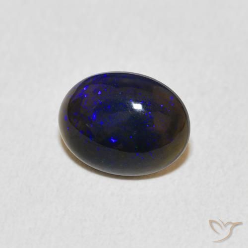 Opala Multicolorido Natural 1.01ct, oval, Opaco