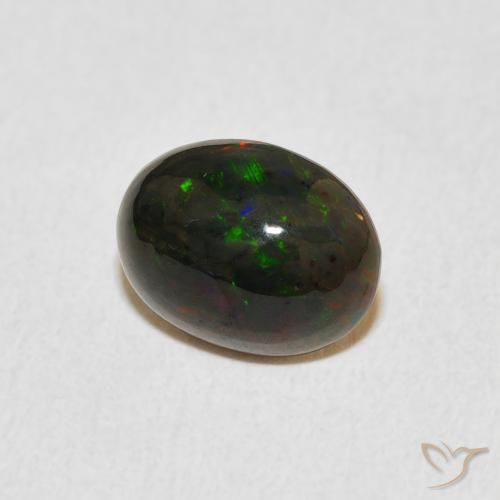Opala Multicolorido Natural 1.13ct, oval, Opaco