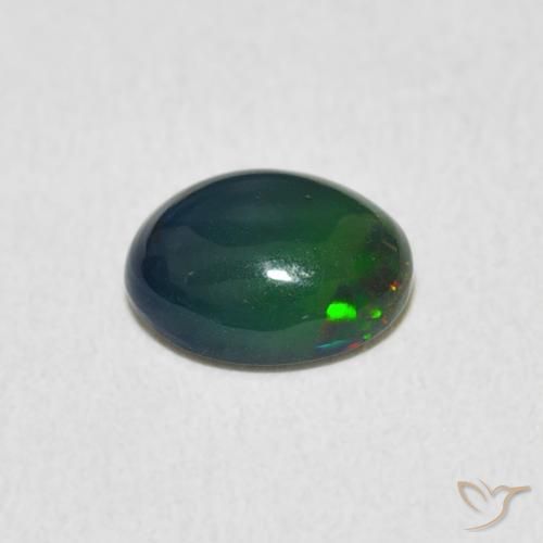 Opala Multicolorido Natural 0.82ct, oval, Opaco