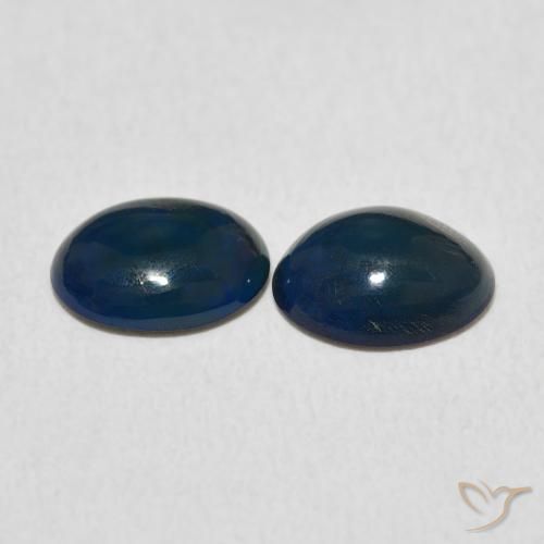 Pedras preciosas de Opala Multicolorido natural de 1.05 ct, oval, Opaco