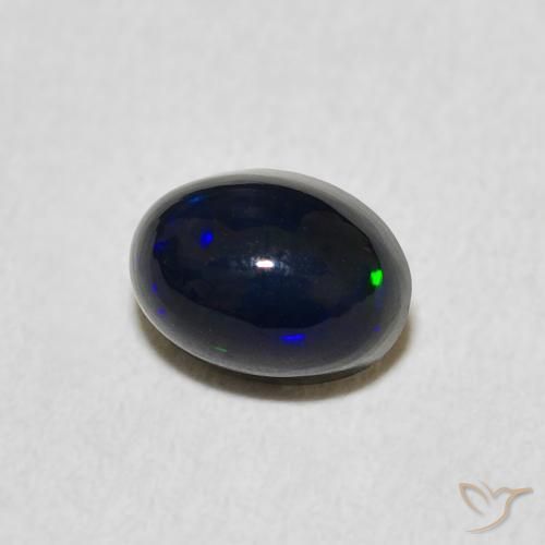 Opala Multicolorido Natural 0.67ct, oval, Opaco
