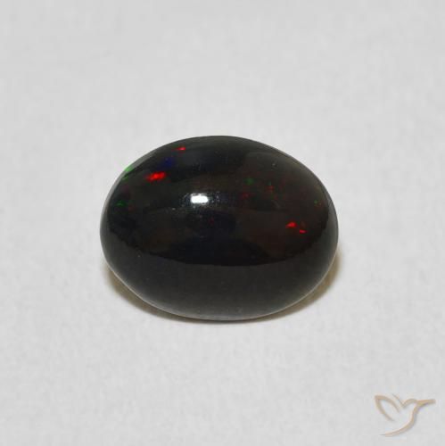 0.78ct Natural Multicolorido Opala, oval, Opaco