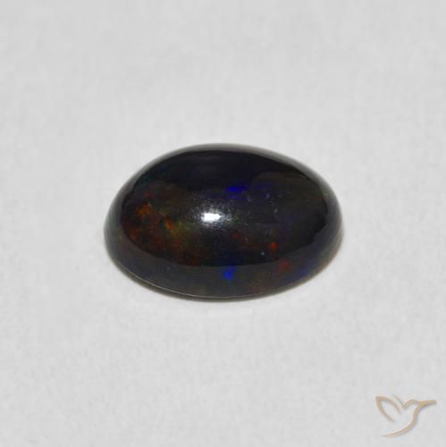 Opala Multicolorido Natural 1.09ct, oval, Opaco