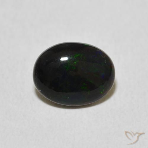 0.86ct Natural Multicolorido Opala, oval, Opaco