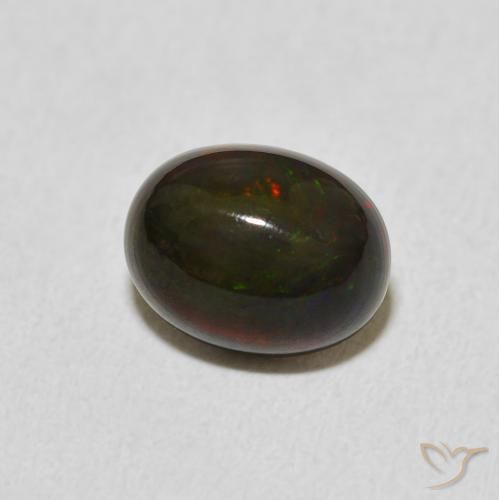 Opala Multicolorido Natural 1.42ct, oval, Opaco