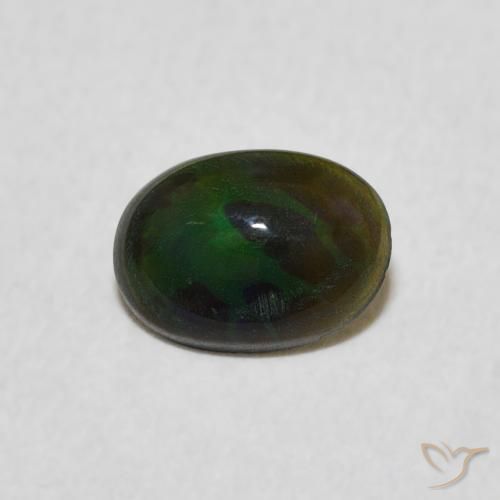 0.37ct Natural Multicolorido Opala, oval, Opaco, Photo A