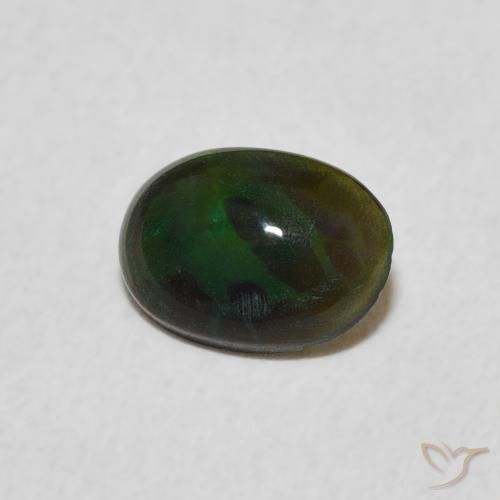 Opala Multicolorido Natural 0.37ct, oval, Opaco