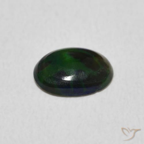 Opala Multicolorido Natural 0.37ct, oval, Opaco