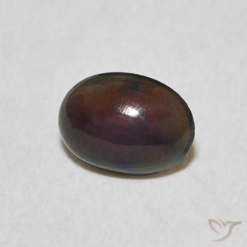 Opala Multicolorido Natural 0.38ct, oval, Opaco