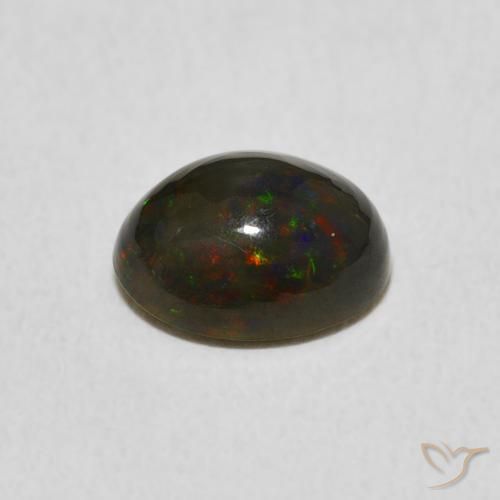 Opala Multicolorido Natural 0.95ct, oval, Opaco