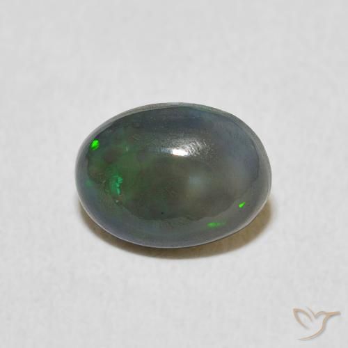 0.89ct Natural Multicolorido Opala, oval, Opaco
