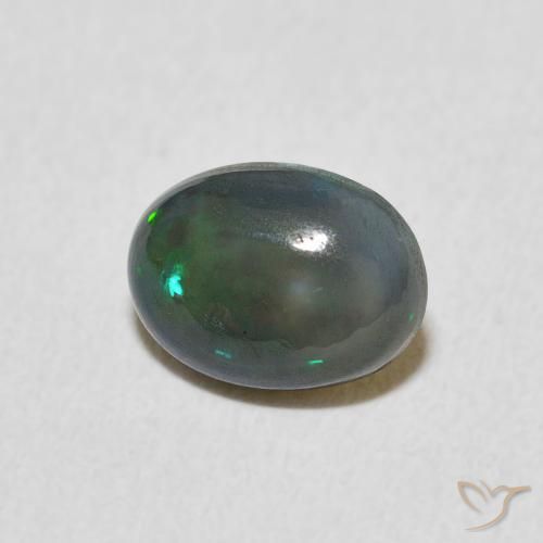 Opala Multicolorido Natural 0.89ct, oval, Opaco