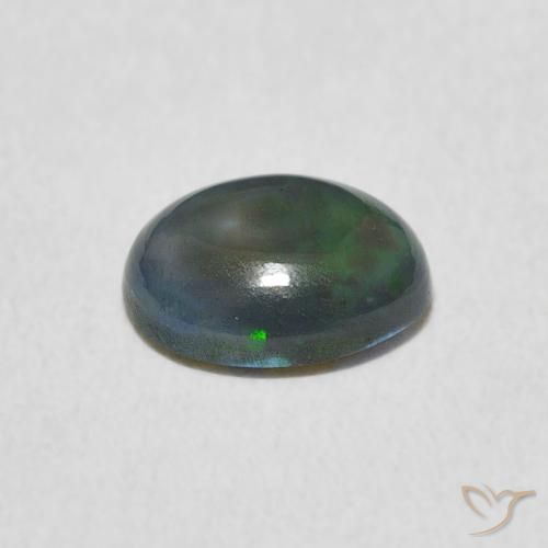 Opala Multicolorido Natural 0.89ct, oval, Opaco