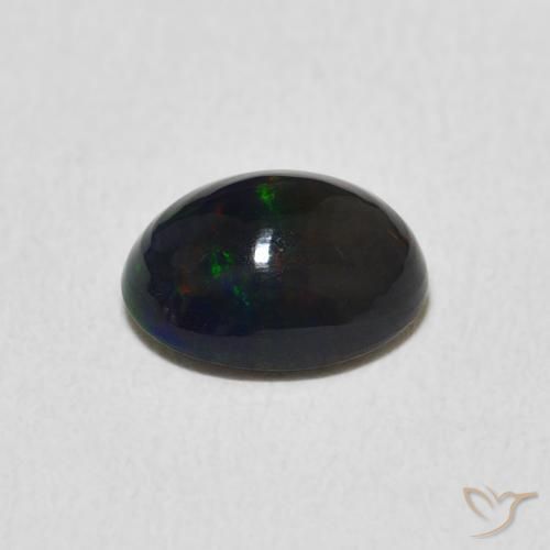Opala Multicolorido Natural 0.91ct, oval, Opaco