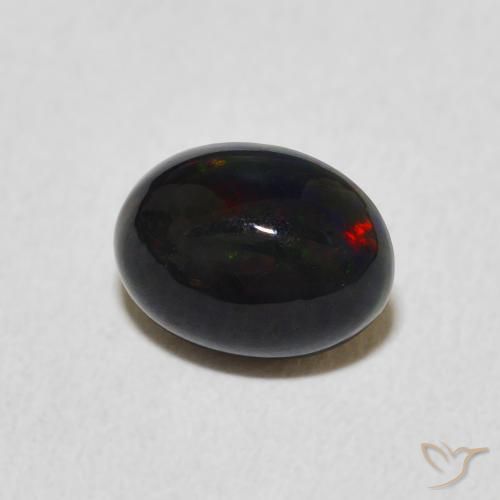 Opala Multicolorido Natural 0.89ct, oval, Opaco