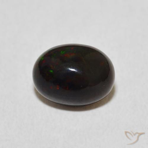 0.84ct Natural Multicolorido Opala, oval, Opaco