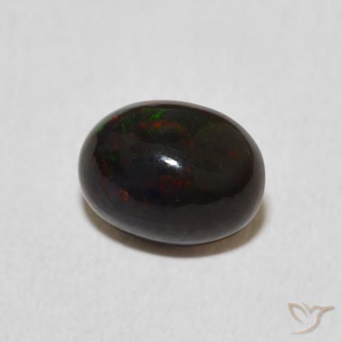 Opala Multicolorido Natural 0.84ct, oval, Opaco