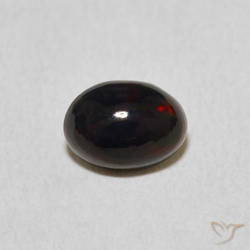 0.46ct Natural Multicolorido Opala, oval, Opaco