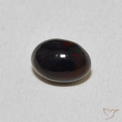 Opala Multicolorido Natural 0.46ct, oval, Opaco