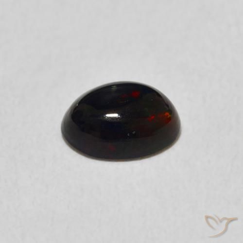 Opala Multicolorido Natural 0.46ct, oval, Opaco
