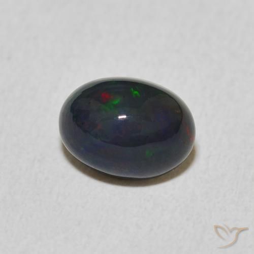 Opala Multicolorido Natural 0.99ct, oval, Opaco
