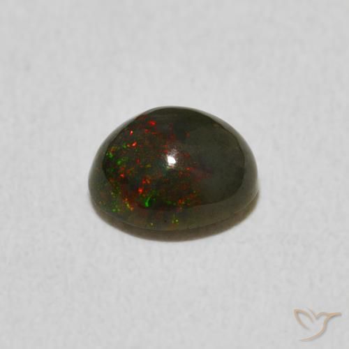 Opala Multicolorido Natural 0.68ct, oval, Opaco