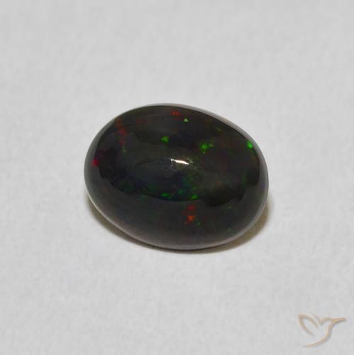 Opala Multicolorido Natural 0.95ct, oval, Opaco