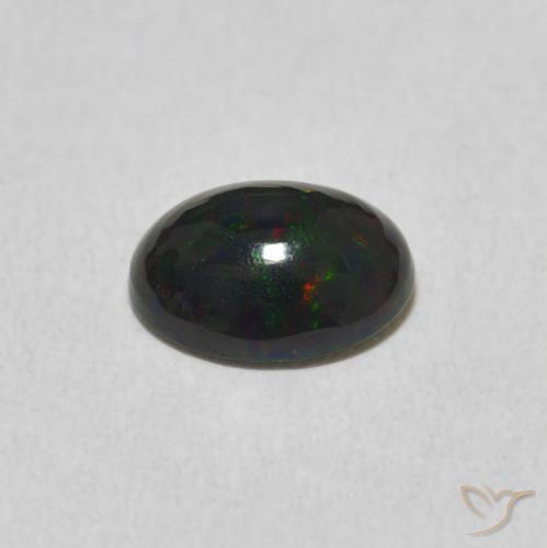 Opala Multicolorido Natural 0.95ct, oval, Opaco