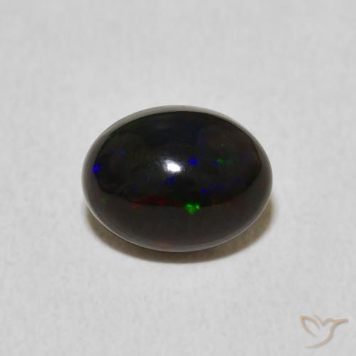 0.86ct Natural Multicolorido Opala, oval, Opaco