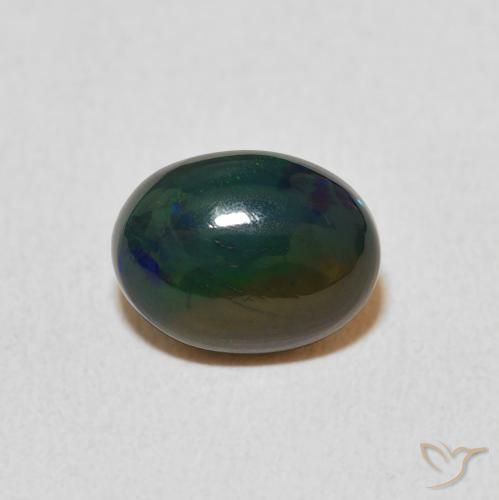 1.14ct Natural Multicolorido Opala, oval, Opaco