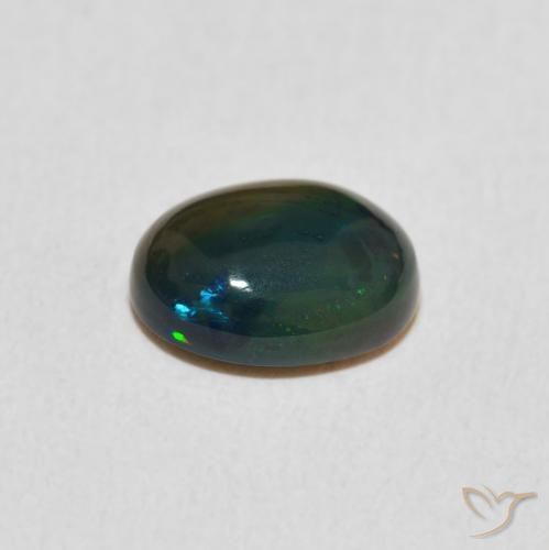 Opala Multicolorido Natural 1.14ct, oval, Opaco