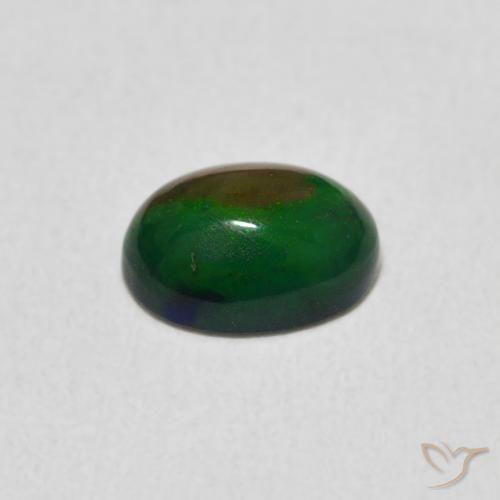 Opala Multicolorido Natural 0.53ct, oval, Opaco