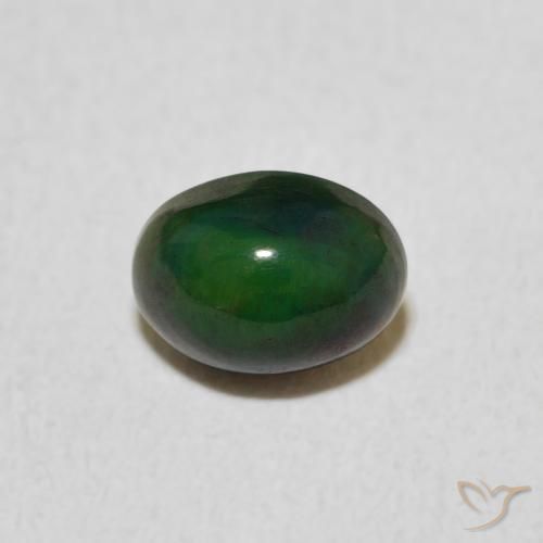 0.67ct Natural Multicolorido Opala, oval, Opaco