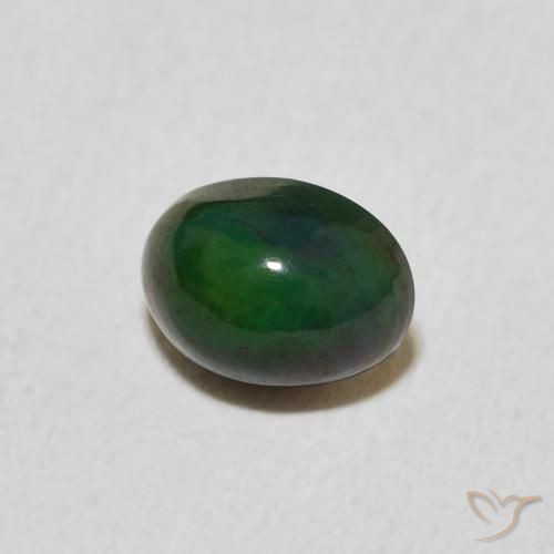 Opala Multicolorido Natural 0.67ct, oval, Opaco