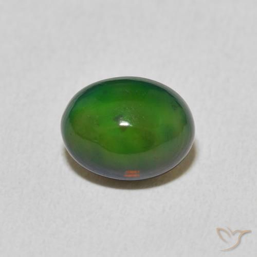 1.54ct Natural Multicolorido Opala, oval, Opaco