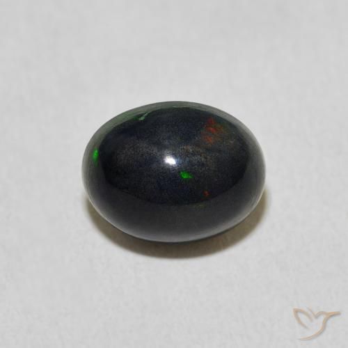 1.32ct Natural Multicolorido Opala, oval, Opaco