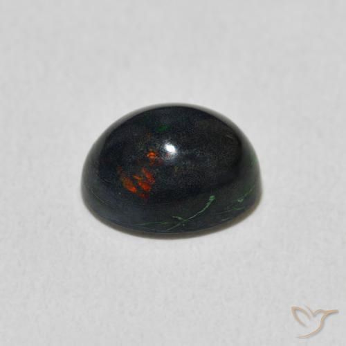 Opala Multicolorido Natural 1.32ct, oval, Opaco
