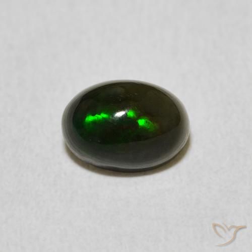 0.77ct Natural Multicolorido Opala, oval, Opaco